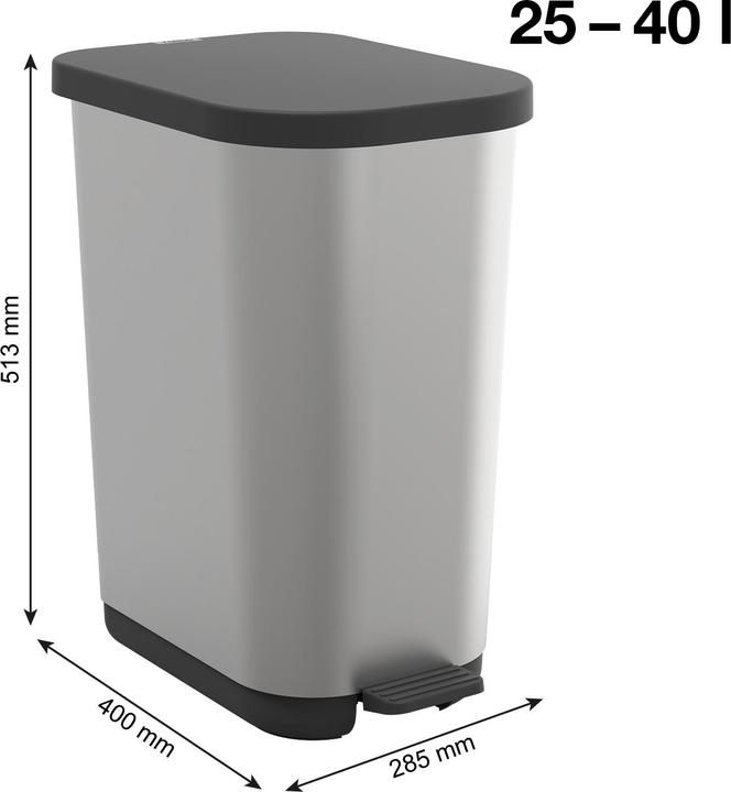 Actual product image Rotho Pedal bin 35 l RIBO (35 l)