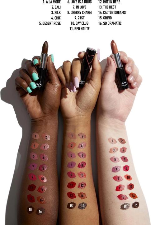 Image du produit NYX Professional Make-Up Shout Loud Satin (3 Soie)