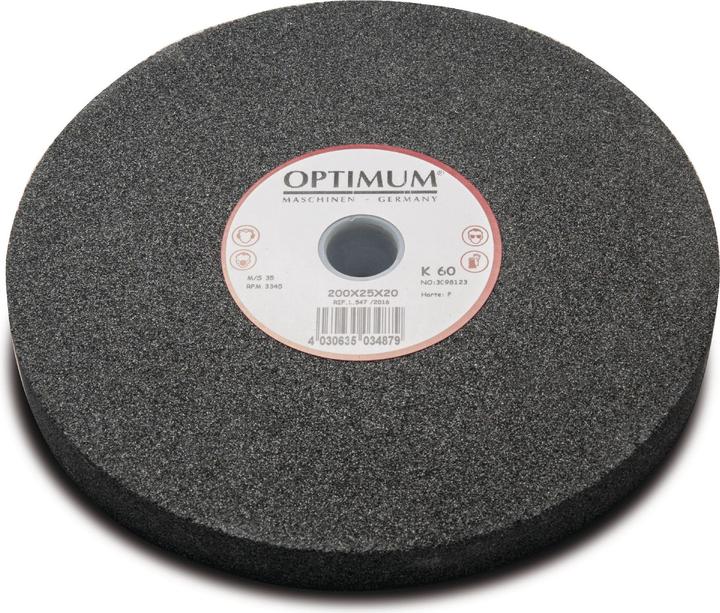 Produktbild Optimum Normalkorund-Schleifscheibe Ø 300 x 35 Ø 30 mm, K80, Härte M (K 80)