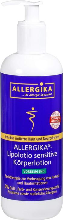 Actual product image Allergika Lipolotio sensitive, 500 ml LOT (500 ml)