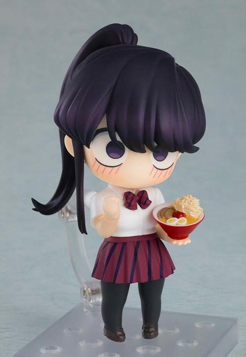 Actual product image Good Smile Company Komi Can't Communicate Nendoroid action figure Shoko Komi: Ponytail Ver. 10 cm
