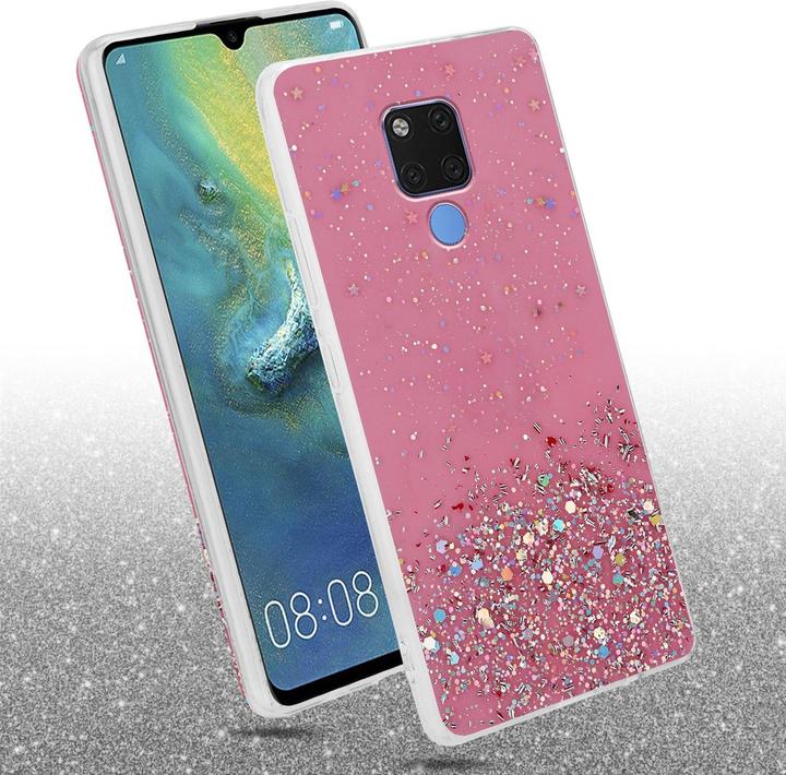 Actual product image Cadorabo TPU cover sparkling glitter (Mate 20)