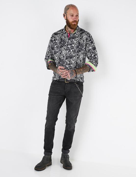 Actual product image Joe Browns Comic Print Graphic Long Sleeve Shirt (L)