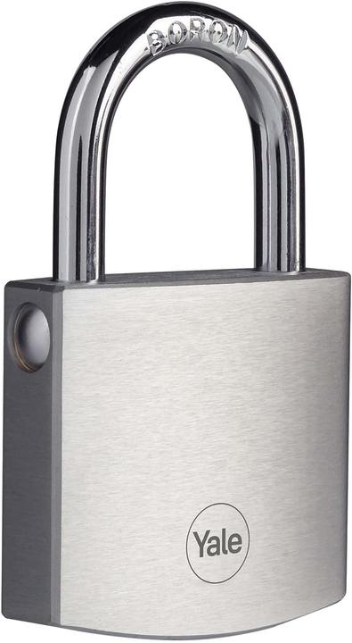 Actual product image Yale Y120B/50/127/1 Padlock 50 mm silver Key lock