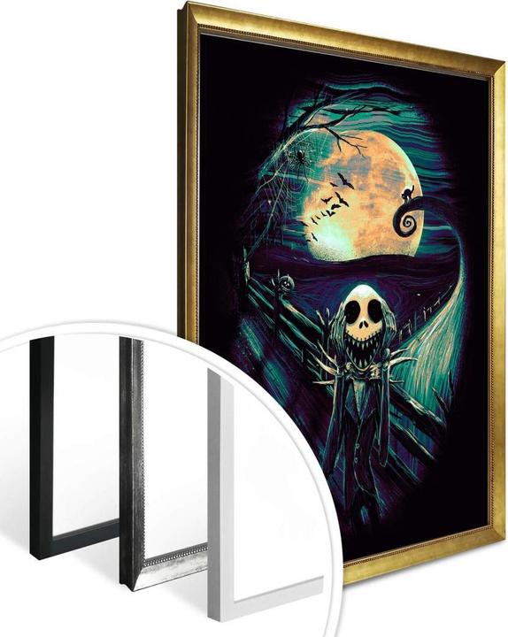 Image du produit Trenddeko The Scream Before Christmas (Le cri avant Noël) (50 x 60 cm)