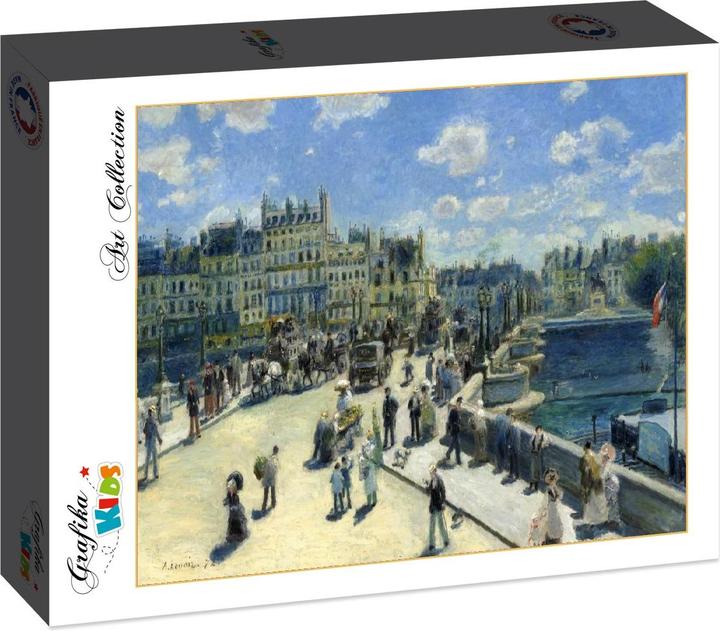 Produktbild Grafika Kids Puzzle 104 pieces Auguste Renoir: Pont Neuf, Paris, 1872 (104 Teile)