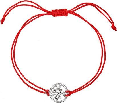 Actual product image Evolution Group Red kabbalah bracelet with tree of life 13021.3 (L)