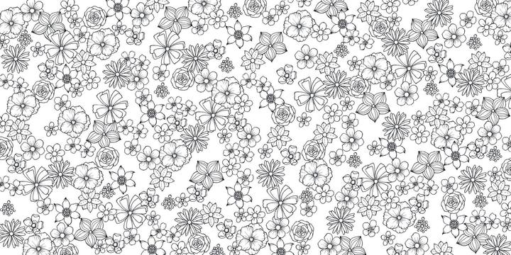 Productafbeelding Ausmalbuch - Florale Motive