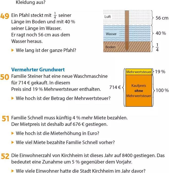 Produktbild Prozentrechnen 6.-9. Klasse (Deutsch, Adolf Hauschka, Martina Knapp, Rainer Thiele, 2021)