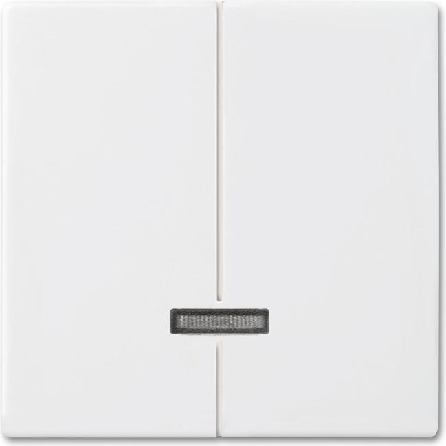 Produktbild Busch-Jaeger Bedienelement Dimmer-Einsatz 6545-914 2fach alpinweiss Busch-balance SI
