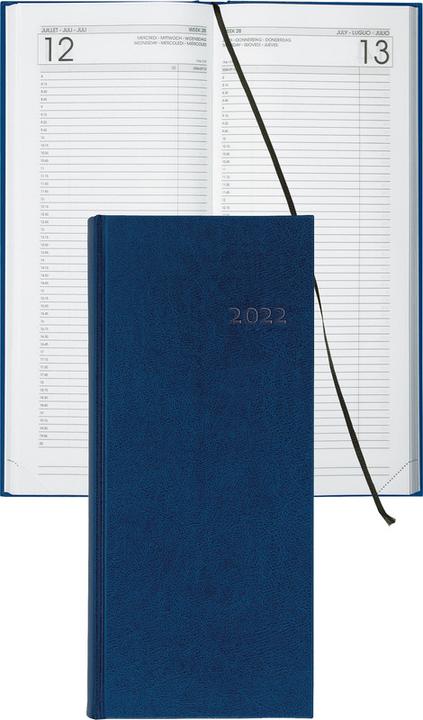 Actual product image Biella Business Agenda Long Format Budget (Across, German, French, Italian, English)