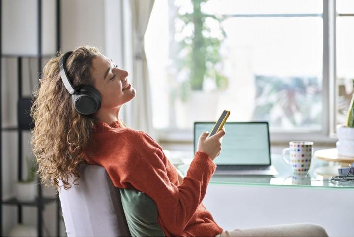 Produktbild JVC HA-S75N-B - Over-Ear-Kopfhörer schwarz (ANC, 50 h, Kabellos)