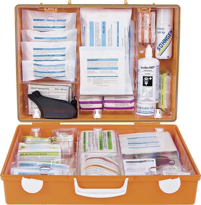 Produktbild Söhngen 0360101 Erste-Hilfe-Koffer Bau (Notfallkoffer)