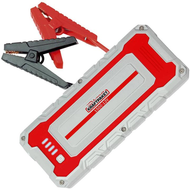 Produktbild Dino Schnellstartsystem, Starthilfekabel 12V 1500A 62.9Wh 136150 Starthilfestrom (12 V)= (1500 A, 4250 mAh)
