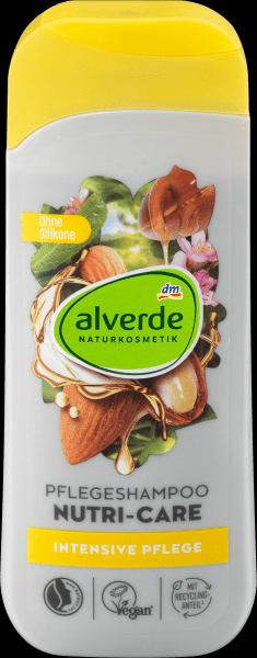 Produktbild dm alverde Shampoo Nutri-Care Bio-Mandel, Bio-Argan (200 ml, Flüssiges Shampoo)