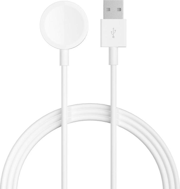 Image du produit Devia inductive magnetic charger Kintone USB 1,0 m white for Apple Watch