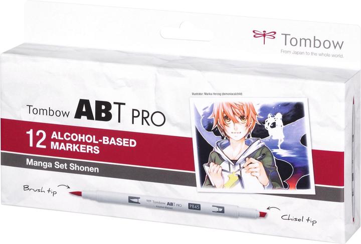 Immagine prodotto Tombow Penna a doppio pennello ABT Pro (Multicolore, 12 x)