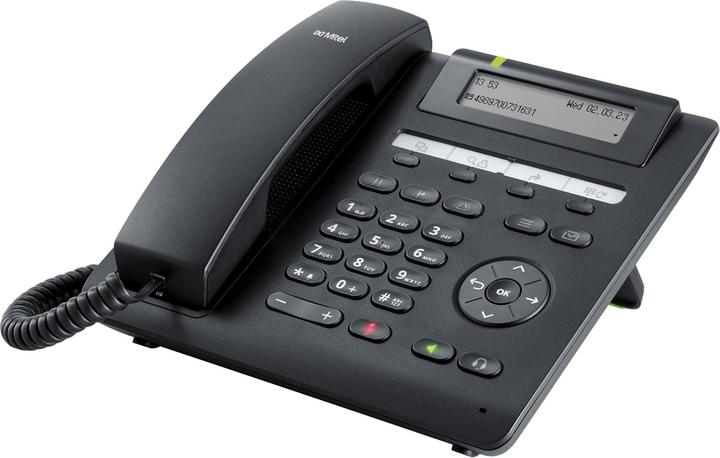 Unify Tischtelefon OpenScape CP 205T TDM, Schwarz, WLAN: Nein