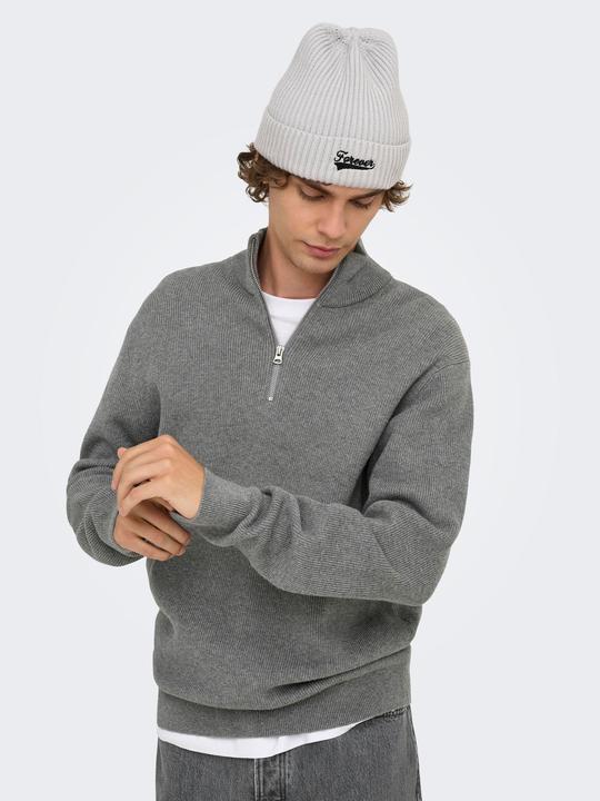 Immagine prodotto Only & Sons Onsphil Reg 12 Struc Half Zip Knit Noos (L)