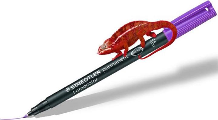 Actual product image Staedtler Lumocolor permanent (Purple, 0.60 mm, 1 x)