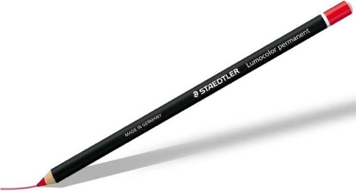 Actual product image Staedtler LUMOCOLOR PERMANENT - GLASS CHROME - Markers (Red, 4.50 mm, 1 x)