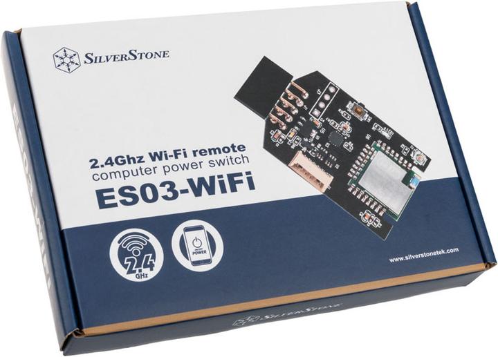 Produktbild Silverstone ES03-Wifi PC Power on/off WLAN Switch