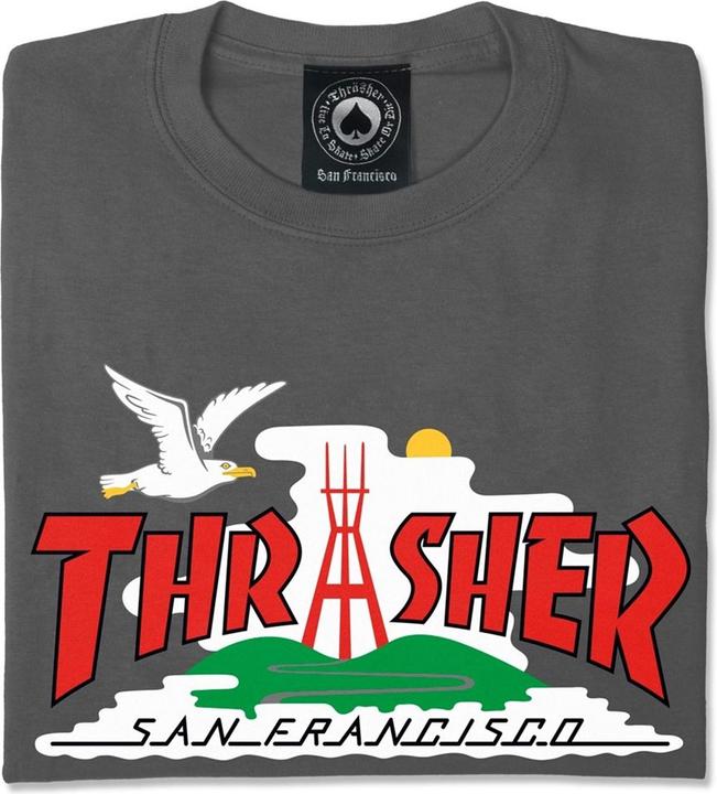Immagine prodotto Thrasher Maglietta con logo della città (M)