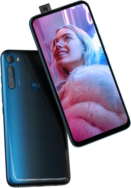 Produktbild Motorola One Fusion+ (128 GB, Twilight Blue, 6.50", Hybrid Dual SIM, 64 Mpx, 4G)