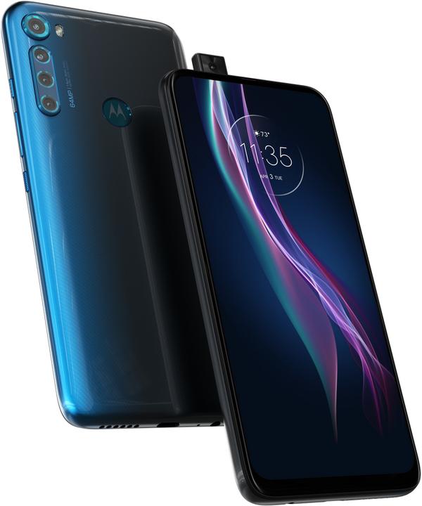 Produktbild Motorola One Fusion+ (128 GB, Twilight Blue, 6.50", Hybrid Dual SIM, 64 Mpx, 4G)