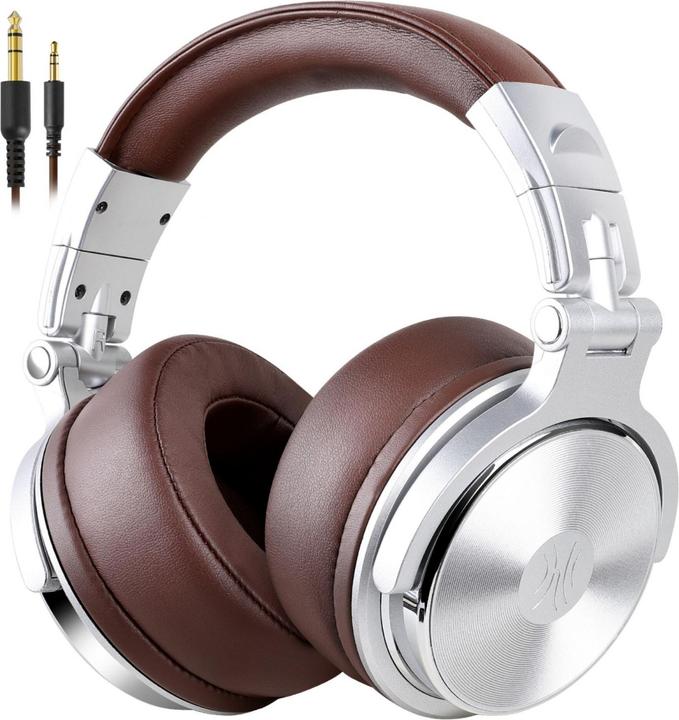Actual product image OneOdio Pro40 silver-brown (Cable)