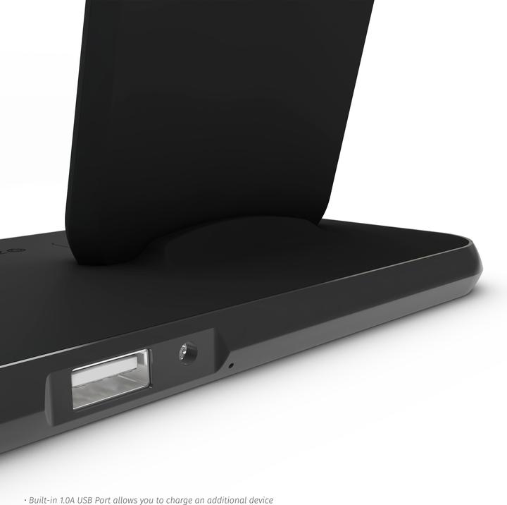 Image du produit Zens Chargeur sans fil double en aluminium + station d'accueil (20 W)