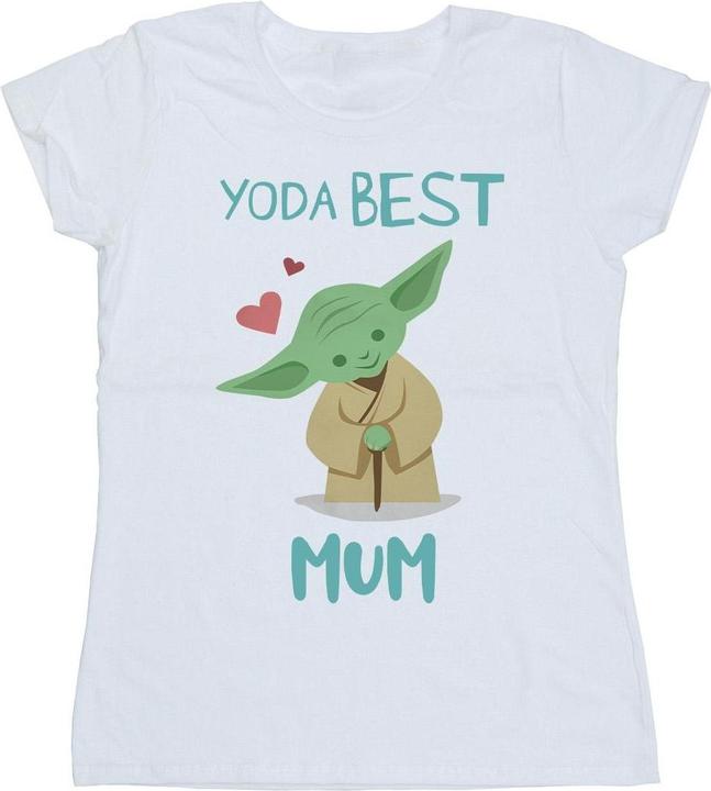 Star Wars Yoda Best Mum TShirt (L)