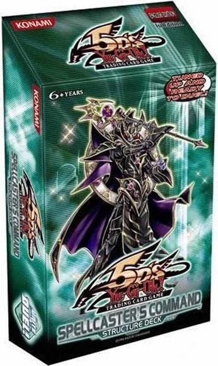 Actual product image Yu-Gi-Oh Structure Deck: Spellcasters Command -! (English, Deck)