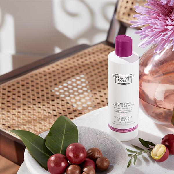 Immagine prodotto Christophe Robin Shampoo Scudo Colore con Bacche di Camu Camu (250 ml, Shampoo liquido)