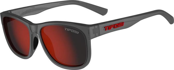 MGA Tifosi Brille Swank XL Satin Dampf (1 Glasrauch rot 15,4% Lichtübertragung) (neu)