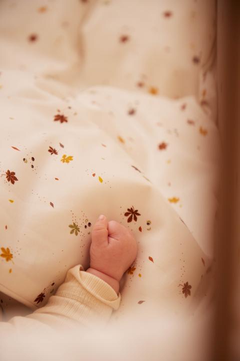 Actual product image Filibabba Baby bed linen GOTS - Chestnuts (70 x 100 cm, 40 x 45 cm)