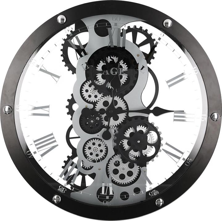 Actual product image Casablanca by Gilde Wall clock Industry black
