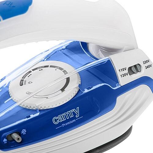Produktbild Camry CR 5040 | Steam travel iron | 1600 W | Water tank capacity 80 ml | Continuous steam 10 g/min | Steam (1600 W, 50 g/min)