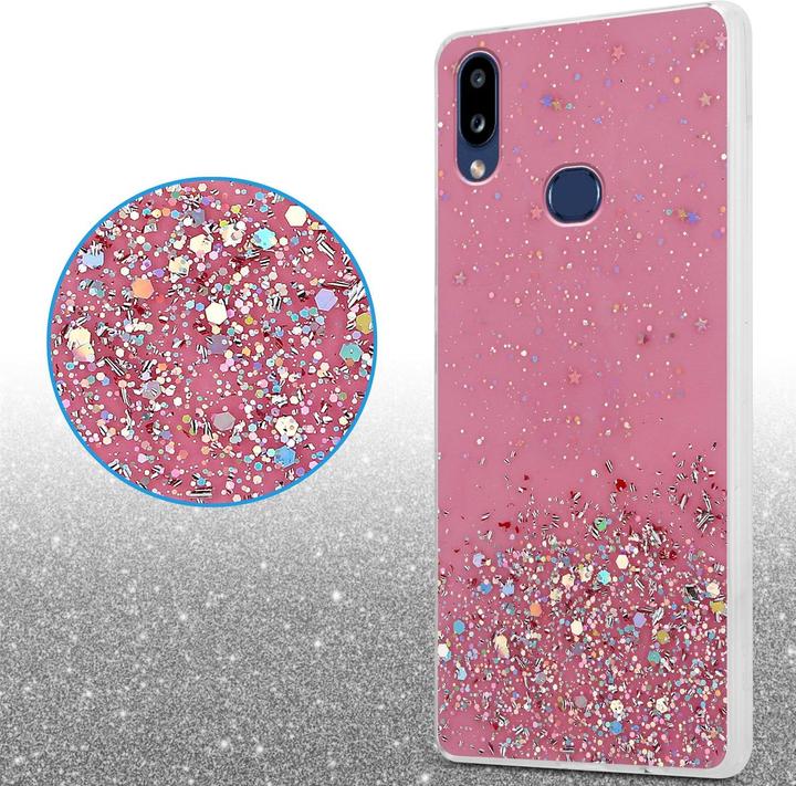 Produktbild Cadorabo TPU Cover funkelnder Glitter (Samsung Galaxy A10s, Samsung Galaxy M01s)