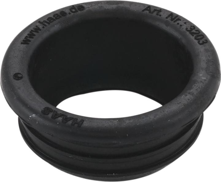 Actual product image Franz Haas Haas rubber nipple for HTS pipes Rubber sleeve (HT traps) 40 x 50 black