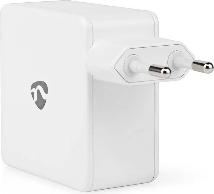Immagine prodotto Nedis Caricabatterie da rete 100 W GaN a carica rapida 3.0 5.0 A A - Numero di uscite: 1, USB-C™, Auto (100 W)