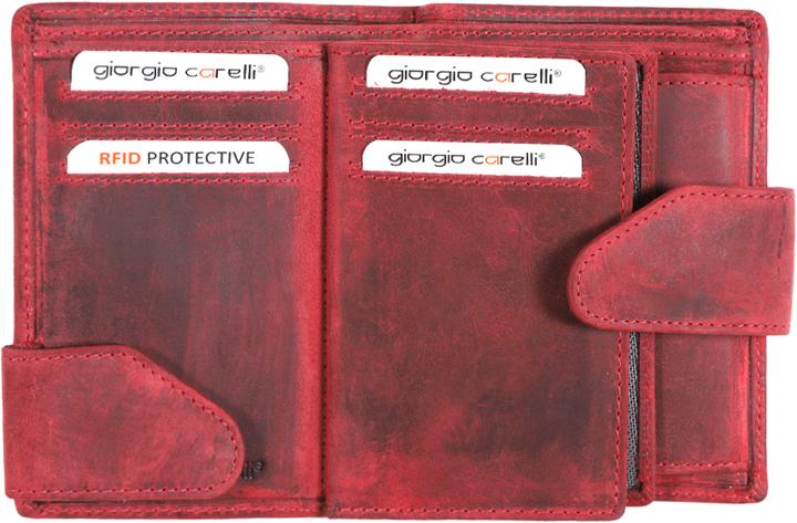 Actual product image Giorgio Carelli Unisex wallet with closure, RFID