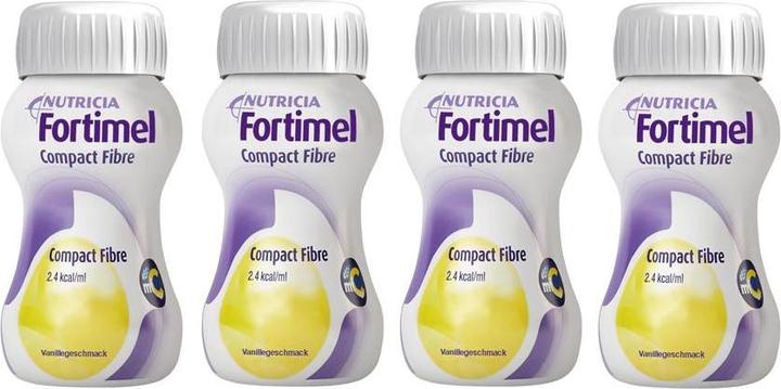 Produktbild Fortimel Compact Fibre Vanille (Vanille, 4 Stk., 646 g)