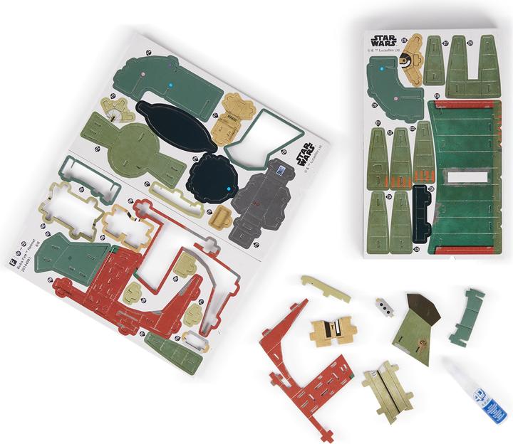 Actual product image Spin Master FDP APZ SW Boba Fett Helmet GML (93 pieces)