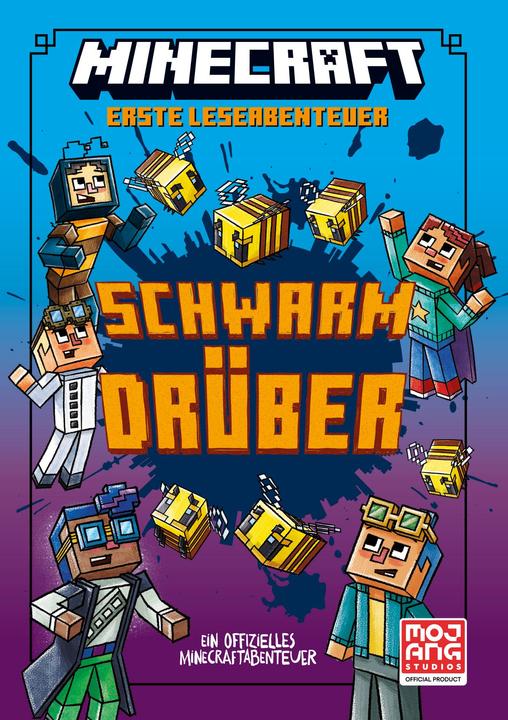 Produktbild Minecraft Erste Leseabenteuer - Schwarm drüber (Deutsch, Nick Eliopulos, Mojang Ab, 2023)