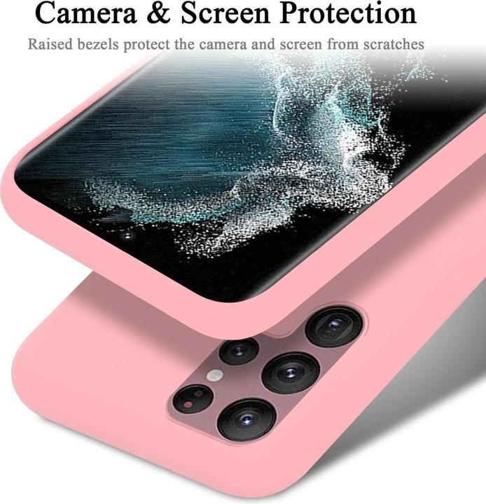 Immagine prodotto Cadorabo Custodia in silicone liquido TPU (Samsung Galaxy S22 Ultra)