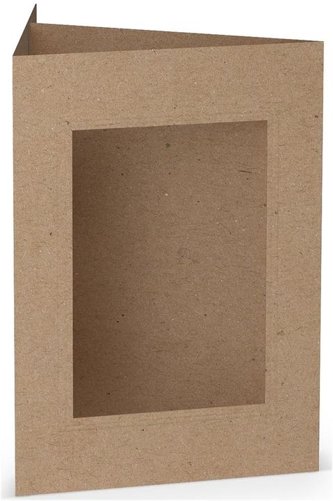 Produktbild Rössler Passepartoutkarte Paperado B6 kraft (1 Stk.)