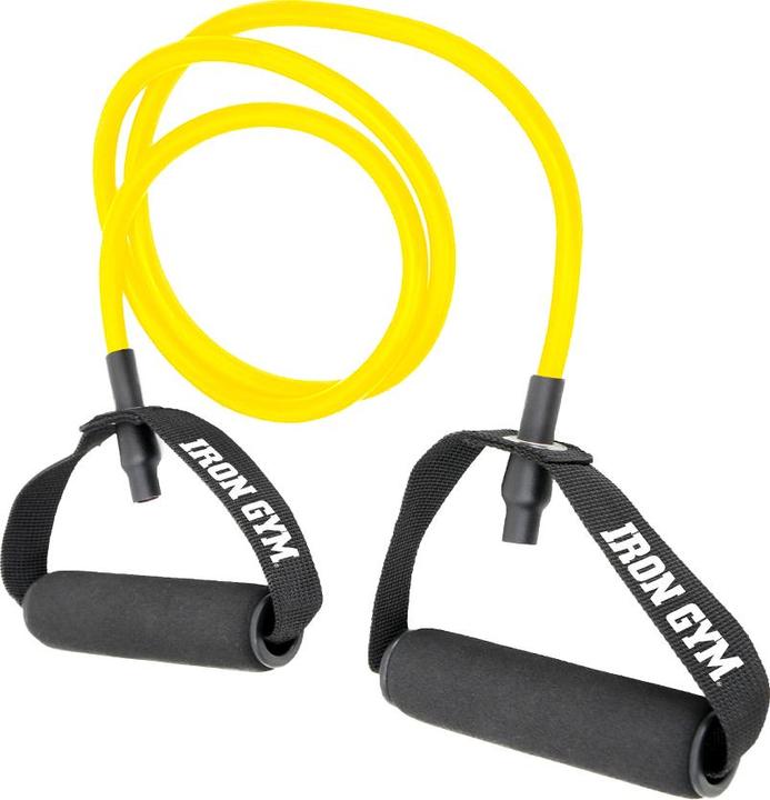 Actual product image Iron Gym Resistance tube trainer - Yellow