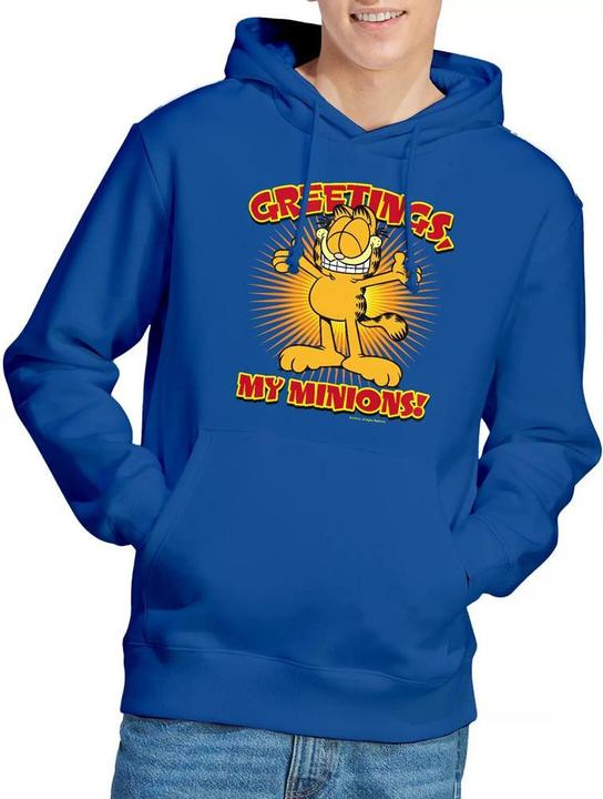 Immagine prodotto Garfield Minions Felpa con Cappuccio Uomo (L)