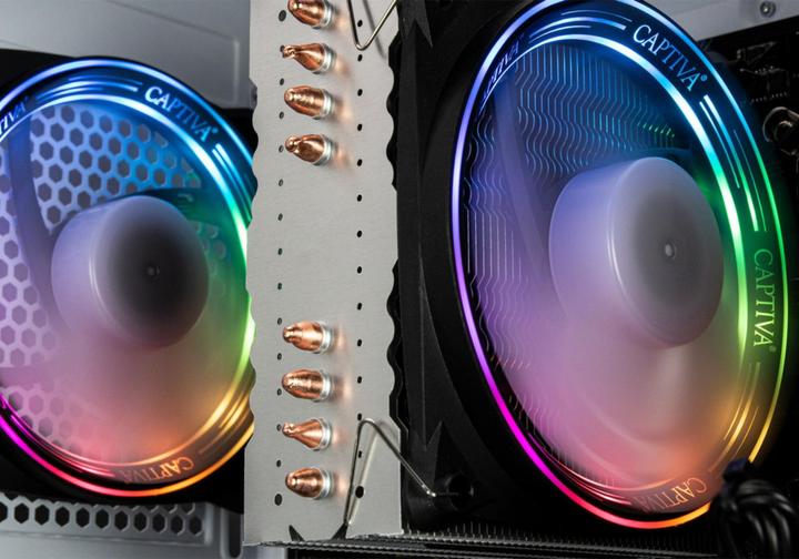 Image du produit Captiva Advanced Gaming R83-724 (AMD Ryzen 5 5600, 16 Go, 1000 Go, Radeon RX 7600)